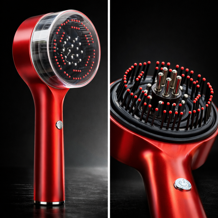 Smart Massage Comb - Premium - Oil Applier & Infrared